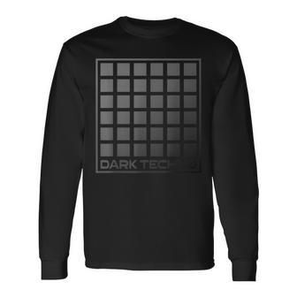 Dark Techno Music A Future Rave Techno Camiseta de manga larga - Regaloses