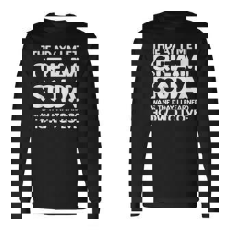 The Day I Met Creamoda クリームソーダ 長袖Tシャツ - Kawaiitshirt