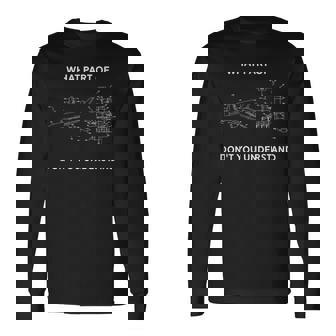 De Ingeniería Aeroespacial De Ingeniero Aeroespacial Camiseta de manga larga - Regaloses