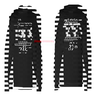 De Nouveau Tata En 2026 Annonce Grossesse 2Eme Enfant T-shirt à manches longues - Cadeauxyz