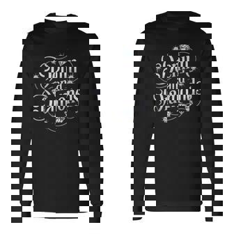 Denim And Diamonds Party Theme Long Sleeve T-Shirt - Thegiftio