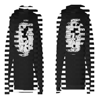 Diable Lapin En Métal Avec Main Et Cornes De Diable T-shirt à manches longues - Cadeauxyz