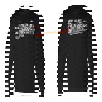 Dickie 名前入りシャツ カスタムレタリング 70年代 長袖Tシャツ - Kawaiitshirt