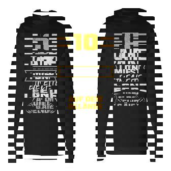 Dienstjubiläum 10 Jahre Im Dienst Arbeitsjubiläum Langarmshirts - Geschenkecke