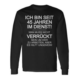 Dienstjubiläum & Firmenjubiläum 45 Jähriges Jubiläum Langarmshirts - Geschenkecke