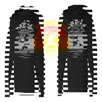 Discus ヴィンテージサンセット 長袖Tシャツ - Kawaiitshirt