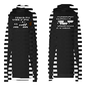 Disembarkation Awful Would Not Recommend Cruise Long Sleeve T-Shirt - Thegiftio