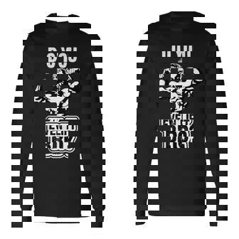 Diseño Divertido De La Aptitud Del Culturismo – Do You Even Lift Bro In Mangas Camiseta de manga larga - Regaloses
