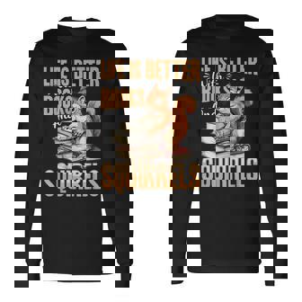 Divertentecoiattolo Laita Animale È Migliore Con Libri E Un Maglietta a maniche lunghe - Novitaregali