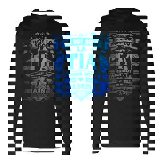 Divertido Bautizo Tía Madrina Camiseta de manga larga - Regaloses