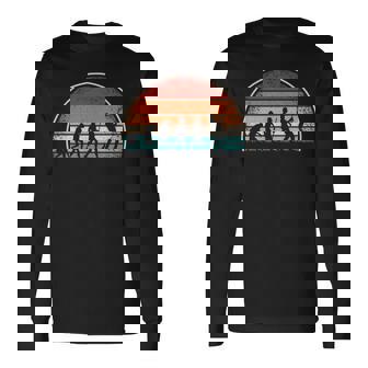 Divertido Pescador Retro De Lubina Evolution Fishing Camiseta de manga larga - Regaloses