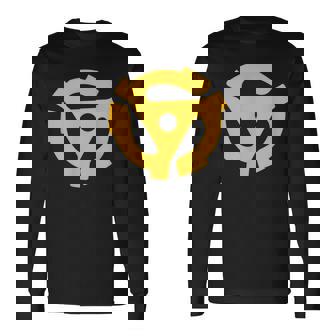 Dj 45Rpmアダプター ターンテーブルミュージック 長袖Tシャツ - Kawaiitshirt