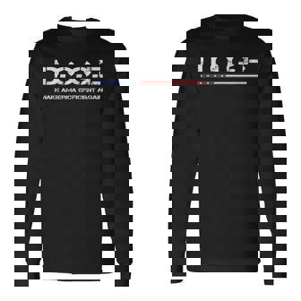 DOGE 政府効率省 Usa 長袖Tシャツ - Kawaiitshirt