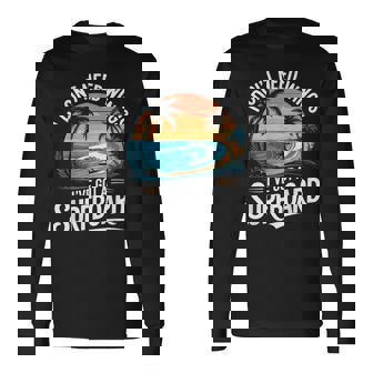 I Don't Need Wings I Have Aurfurfboard For Men 長袖Tシャツ - Kawaiitshirt