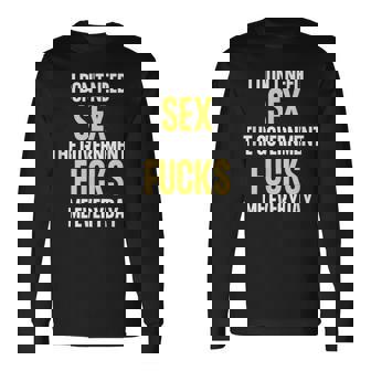 I Don't Needegs The Government F's Me Daily 長袖Tシャツ - Kawaiitshirt