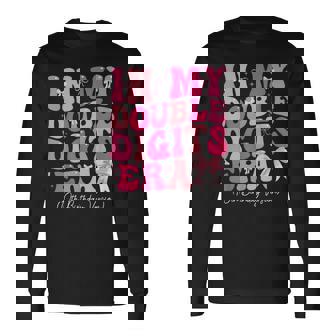 In My Double Digits Era 10Th Birthday Version Coquette Bow Long Sleeve T-Shirt - Monsterry