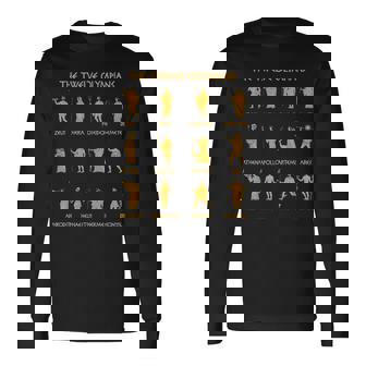 Douze Dieux Olympiens Mythologie Antique Grecqueouvenir De La Grèce T-shirt à manches longues - Cadeauxyz