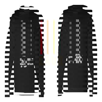 Eadg 4弦ベースギター レトロヴィンテージベースプレーヤー 長袖Tシャツ - Kawaiitshirt