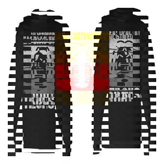 Easy Distracted By Trilobites Trilobite Lover 長袖Tシャツ - Kawaiitshirt