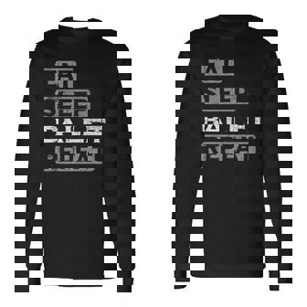 Eatleep Ballett Repeat 長袖Tシャツ - Kawaiitshirt