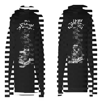 Edgar Allan Poe Corbeau Gothiqueintage Nevermore T-shirt à manches longues - Cadeauxyz