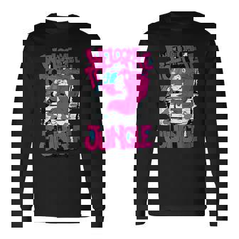 Edmトリッピーゴリラジャングルダンスミュージックレイブフェスティバル 長袖Tシャツ - Kawaiitshirt