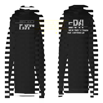 Edwin The Man The Myth The Legend 長袖Tシャツ - Kawaiitshirt