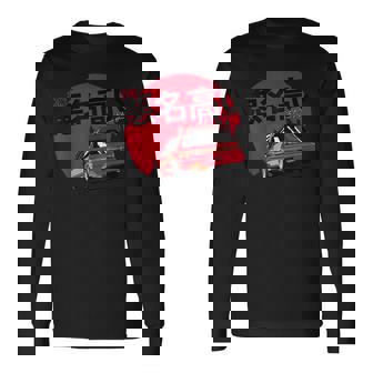 Ef Civic 和風レトロカー 長袖Tシャツ - Kawaiitshirt