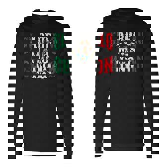 El Abuelo Mas Chingon Mexican Spanish Grandpa Father's Day Long Sleeve T-Shirt | Mazezy