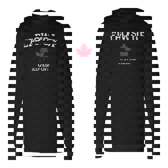 Elbows Up Canada グローブ Off Canadian Pride Northtrong 長袖Tシャツ - Kawaiitshirt