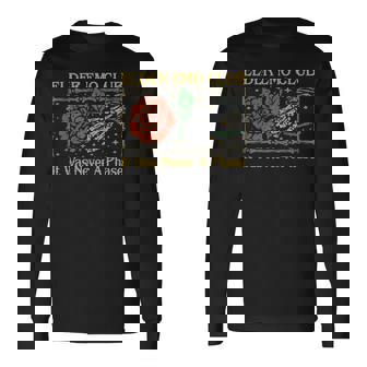 Elder Emo Club Nunca Fue Una Fase Camiseta de manga larga - Regaloses