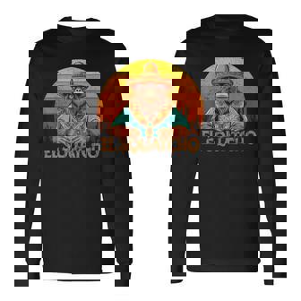 Elquatcho メキシカン ビッグフット サスカッチ シンコ・デ・マヨ メンズ キッズ 長袖Tシャツ - Kawaiitshirt