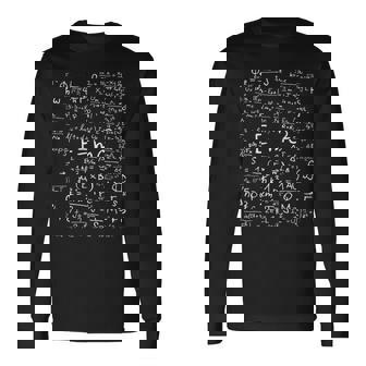 EMc2 光理論物理相対性理論のエネルギー質量速度 長袖Tシャツ - Kawaiitshirt