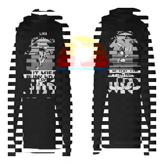 En Mi Cabeza Hago Judo Judo Camiseta de manga larga - Regaloses