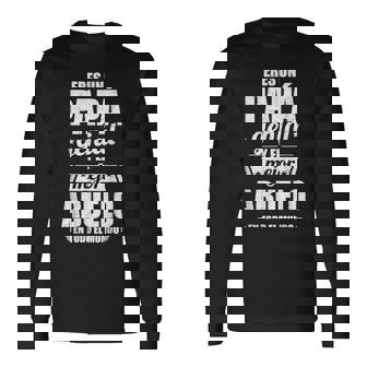 Eres Un Papa Genial Y El Mejor Abuelo En Todo El Mundo Long Sleeve T-Shirt | Mazezy