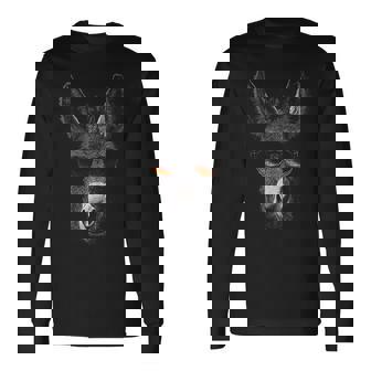 Esel Tiermotivonnenbrille Kunst Esel Langarmshirts - Geschenkecke