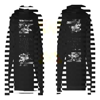 Estar En Danza Laida ボタニカルアート 長袖Tシャツ - Kawaiitshirt