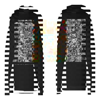 Every Italian Brainrot Meme Italian Brainrotコレクション 長袖Tシャツ - Kawaiitshirt