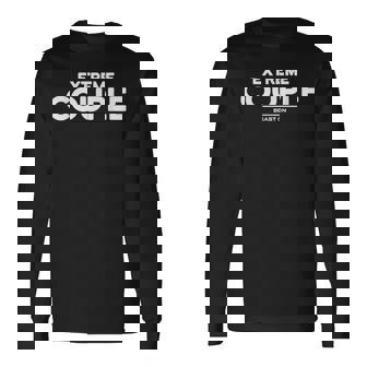 Extreme Couple Fitness Entrenamiento Gimnasio Parejas Entrenamiento Gimnasio Camiseta de manga larga - Regaloses