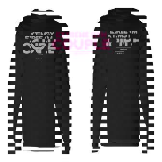 Extreme Gym Couple Gym Workout Rosa Gimnasio Parejas Entrenamiento Camiseta de manga larga - Regaloses