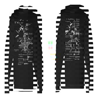 F-15 Eaglepecs シャツ ミリタリー 戦闘機 ジェット 長袖Tシャツ - Kawaiitshirt