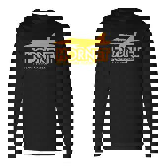 FA-18 ホーネット 長袖Tシャツ - Kawaiitshirt