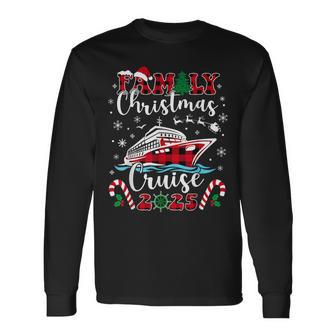 Family Christmas Cruise 2025 Matching Family Cruise Holiday Long Sleeve T-Shirt - Thegiftio UK
