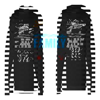 Family Cruise Trip 2025 Making Memories Cruise Squad 2025 Long Sleeve T-Shirt - Monsterry