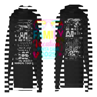 Family Vacation Punta Cana 2025 Making Memories Together Long Sleeve T-Shirt - Thegiftio