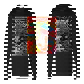 Fania Alltars、レトロで壊れにくいコンガプレーヤーtシャツ 長袖Tシャツ - Kawaiitshirt