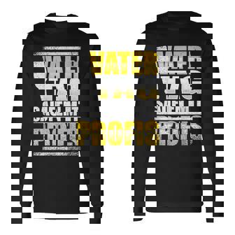 Father's Dayaufen Mit Profis Father Langarmshirts - Seseable