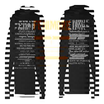 Fenimore Completely Unexplainable Notices Everything But Won’T Say It Name Long Sleeve T-Shirt - Seseable