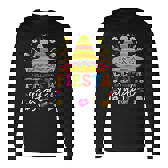 Fiesta Squad Cinco De Mayo Let's Fiesta Mexican Party Long Sleeve T-Shirt - Monsterry