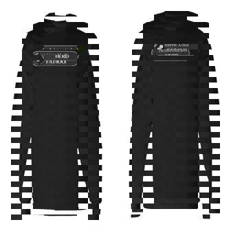 First Time Dad Achievement Unlocked Fatherhood 長袖Tシャツ - Kawaiitshirt